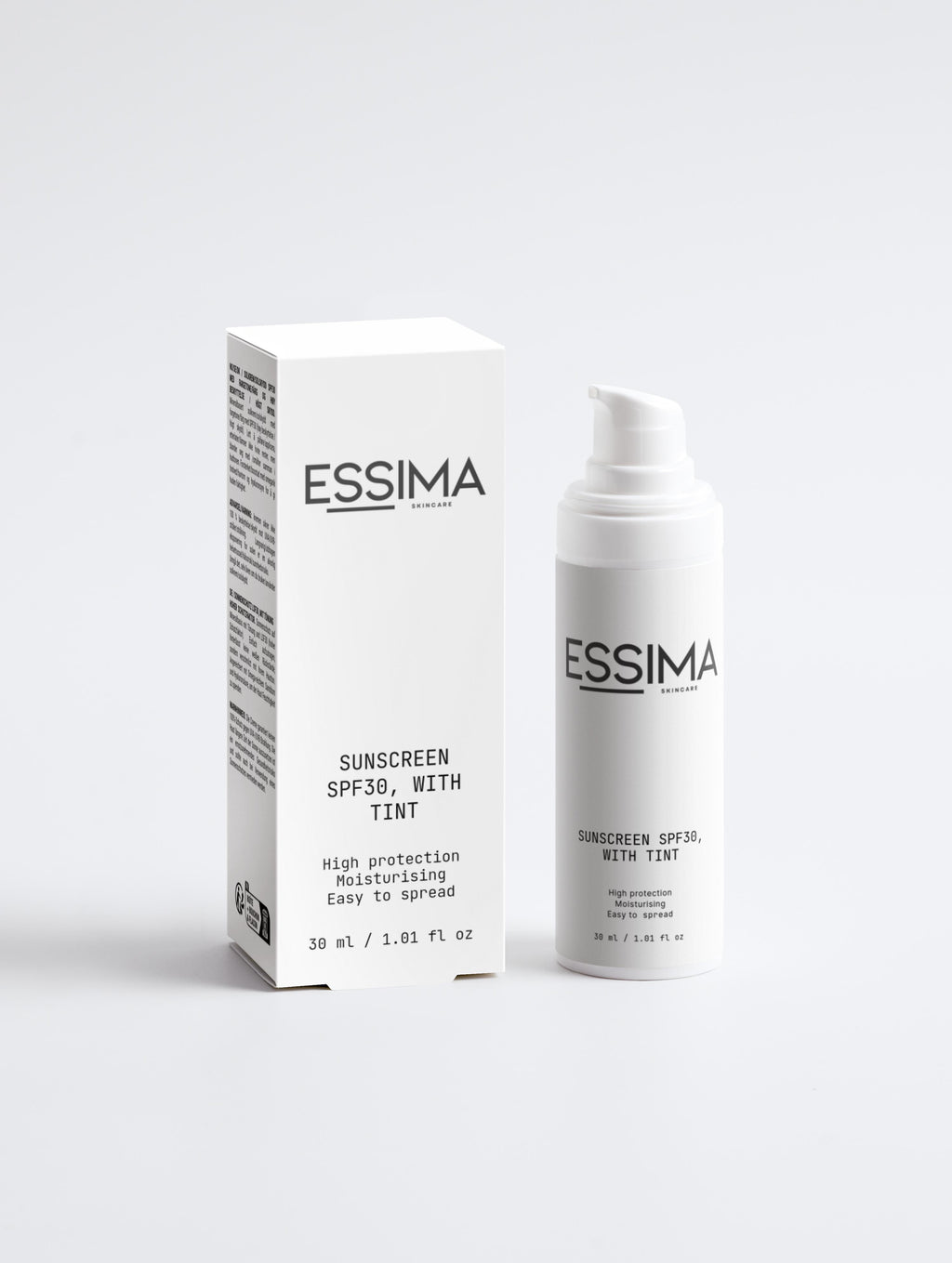Sunscreen SPF30, with tint